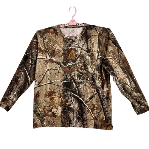 Redhead Herren Realtree Camo Langarm Hemd 2XL Baumwolle Jagd Outdoor Camping