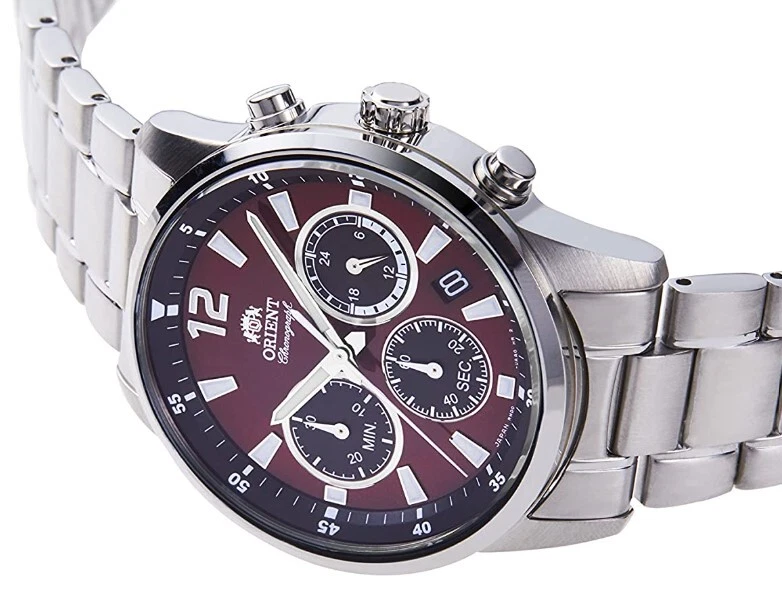 ORIENT RN KV0003R Orient Sporty Chronograph made in Japan NEW