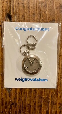 WW Weight Watchers It's My Time- Clock Weight Loss Award Charm- NEW in package!