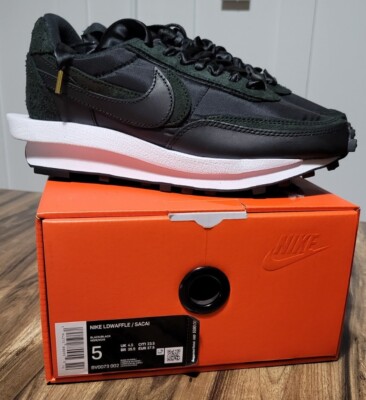 靴 NIKE SACAI LD WAFFLE BLACK Nike LD Waffle sacai Black Men's - BV0073-001 - US
