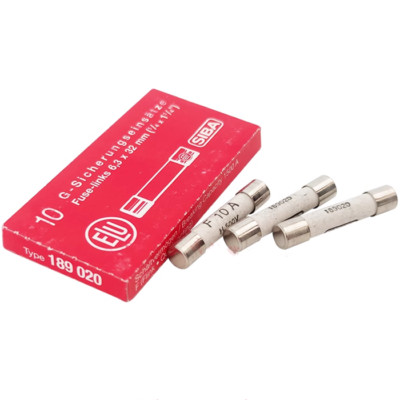 QTY:10 NEW FOR 7006563 189020 F400mA Ceramic Tube Fuse 0.4A 500V 6.3x32mm