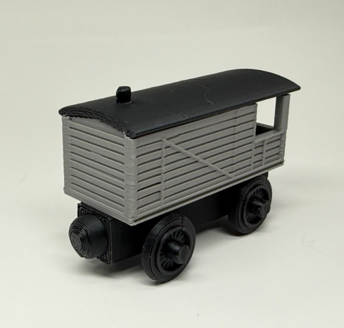 Ferrocarril de madera Breakvan, tren de caboose hecho a medida Thomas Friends Brio - Elige - Imagen 42 de 61