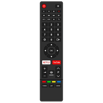 Replace Remote Control for Aiwa 4K Ultra HD TV AW50B4K AW58B4K AW65B4K AW75B4K