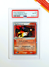 Pokemon PSA 8 Typhlosion Ex #99 Holo Sandstorm 2004 Italian on eBay