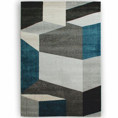 Teppich lara modern | Blau | Weich und dicht | Seta Hali