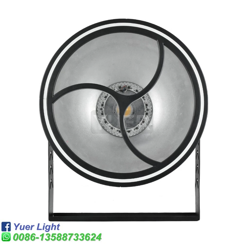 200W COB Amber 2RGB Rings Wash/Strobe DJ Disco Stage Lighting - Image 2 of 4