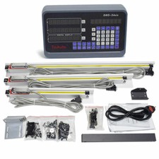 3-Axis Knee-Z DRO Kit 12''&16''&30'' for Bridgeport 9″x 42″ Vertical Milling