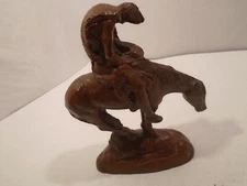 Red Mill Mfg.1989 American Indian Horse Sculpture Statue End Of The Trail 10"x9"