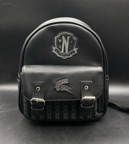 THE ADDAMS FAMILY Wednesday Addams Nevermore Cosplay Backpack