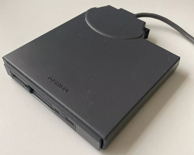 Toshiba FDD Attachment Case & External 3.5 Floppy Drive PA2611U Disk Japan