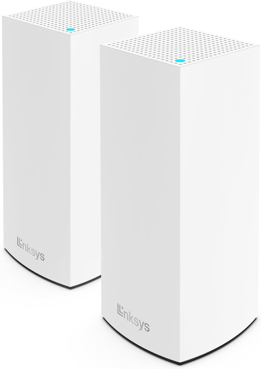 Linksys Wi-Fi6E メッシュWi-Fiルーター 2台セット Linksys Atlas Pro 6 Router Dual-Band Mesh Wifi System AX5400