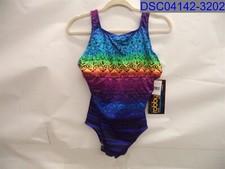 Robby Len, Women's Multicolor Swimsuit, Size 14, Waist 34", RN 145827