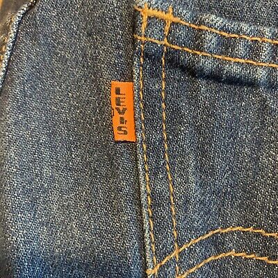 Levi Strauss Denim Vintage Clothing Big E 606 Rare 24x32 Levi Strauss Denim Vintage Clothing Big E 606 Rare 24x32
