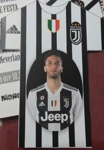 Dettagli Su Inviti Compleanno Maglietta Squadra Calcio Juventus Inter Milan Personalizzati