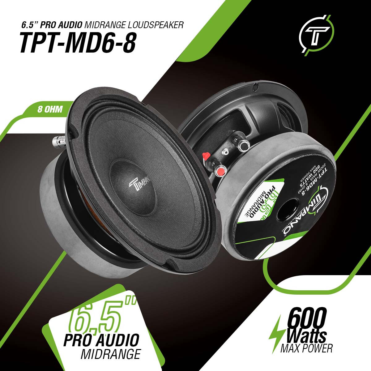 Timpano TPT-MD6-8 6.5 inch Mid-Range Speaker for sale online | eBay