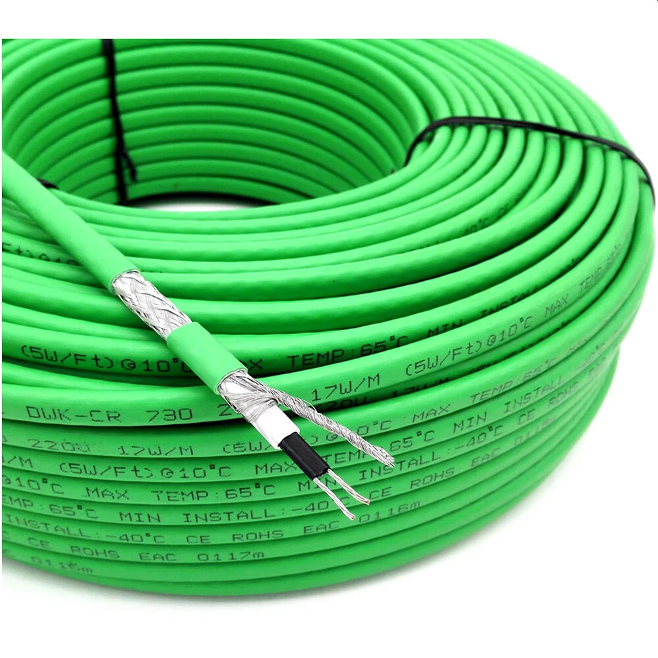 CABLE CALEFACTOR 230V anticongelante tubo calefacción auxiliar línea calefactora autorregulable ⭐⭐⭐⭐⭐ - Imagen 3 de 4