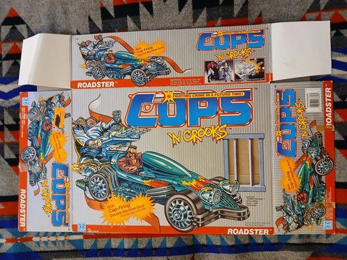 Cops N Crooks Roadster BOX + INSTRUCTIONS ONLY Complete Filecard Turbo Tutone  - Bild 2 von 13