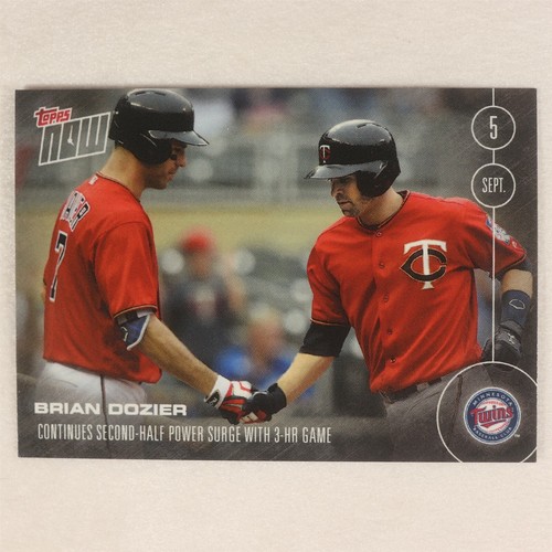2016 Topps Now 427 Brian Dozier