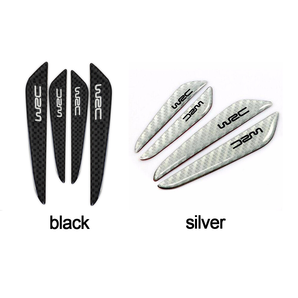 4PCS Silver Car Door Edge Guards Trim Molding AntiScratch Strip Protector eBay