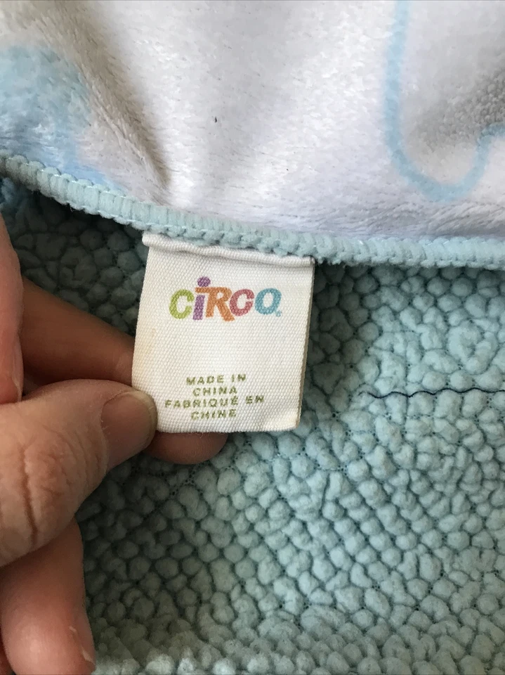 Circo белый бархат синий облако шерпа Baby одеяло милый розовый зеленый птицы - Изображение 3 из 3