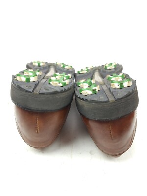 Footjoy FJ Icon 52252 Mens Brown Leather Wingtip Oxford Golf Shoes Sz 11 M Footjoy FJ Icon 52252 Mens Brown Leather | Mercari main image 4