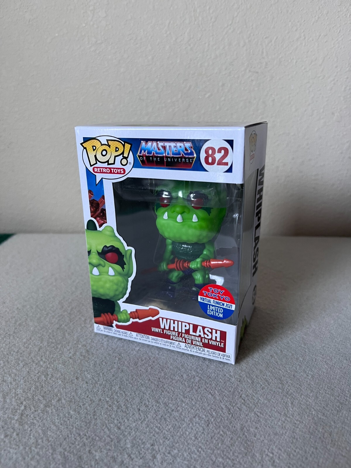 ¡Funko Pop! Masters Of The Universe: Whiplash #82 - Juguete Tokio Virtual Funkon 2021