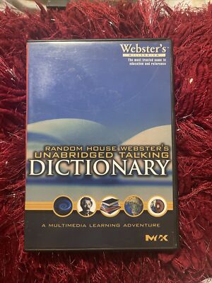 Random House Webster s Talking Dictionary Audiobook (C7)