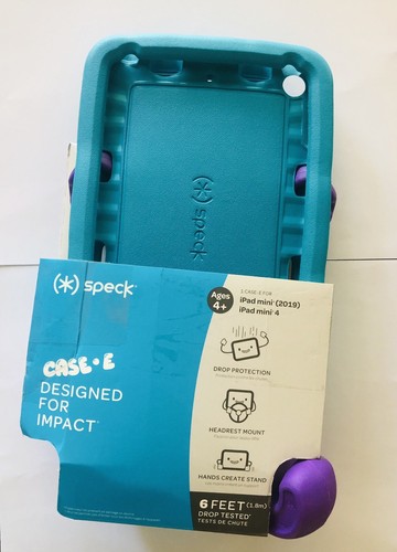 Speck Products Case-E passend für iPad Mini 4 (2019) Hülle für Kinder Aquamarin Lila - Bild 2 von 4