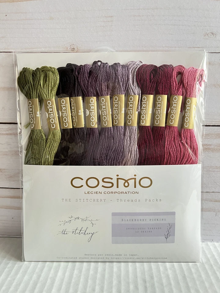 Paquete de hilo bordado Cosmo (12 madejas por paquete) Foto 3 de 4