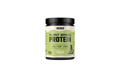 WEIDER Plant Based Protein (450g) Pflanzliches Eiweiß Muskelaufbau Sport Fit