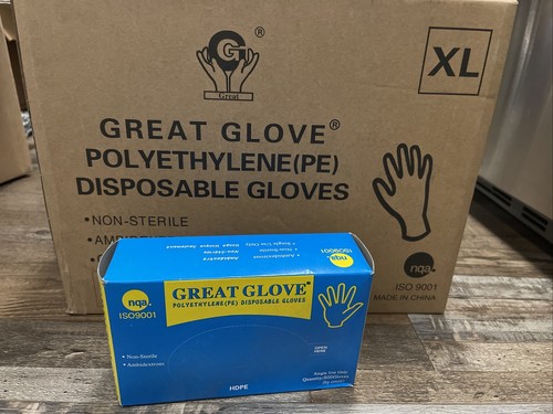 Tolle Handschuhe Polyethylen Handschuhe (PE) XL Einweg Lebensmittelqualität 10.000 Stück - Bild 9 von 17