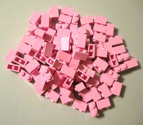 Lego 1x2 Pink Bricks (50 pieces) #3004