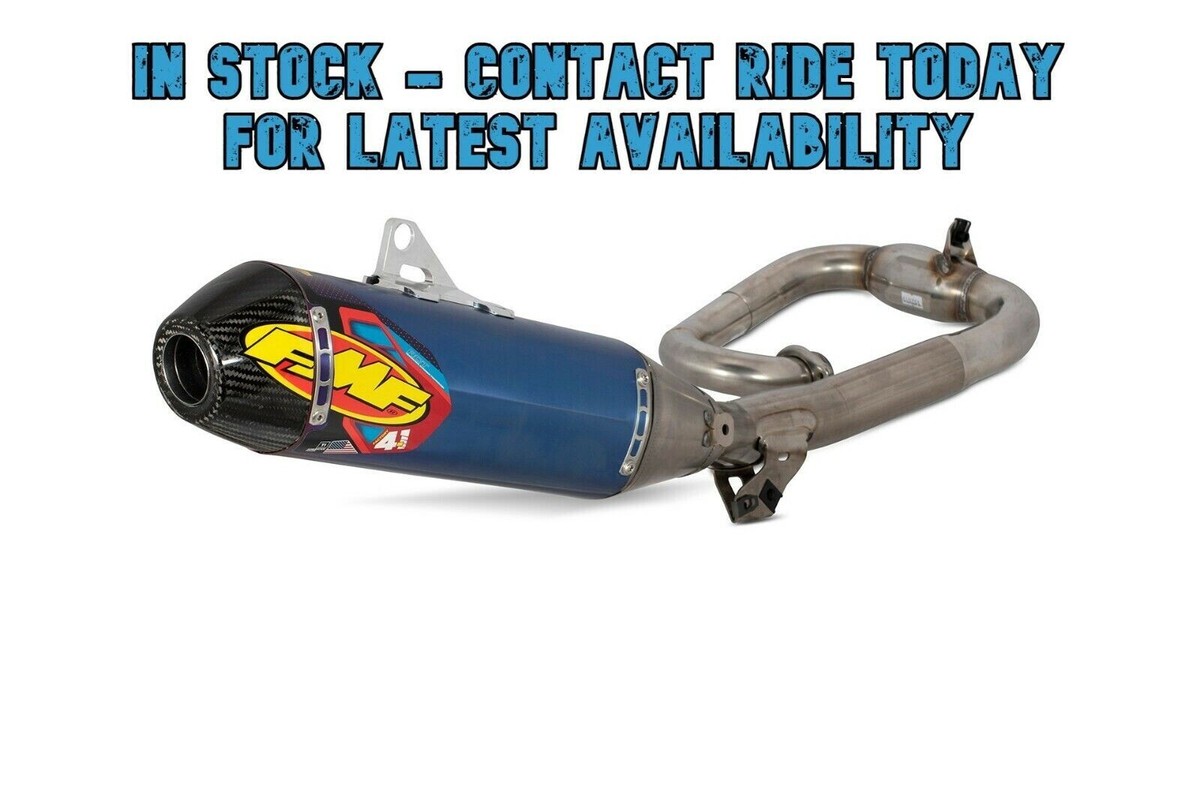 FMF Factory 4.1 RCT Exhaust Titanium Pipe Yamaha YZ450F YZ450 2023 
