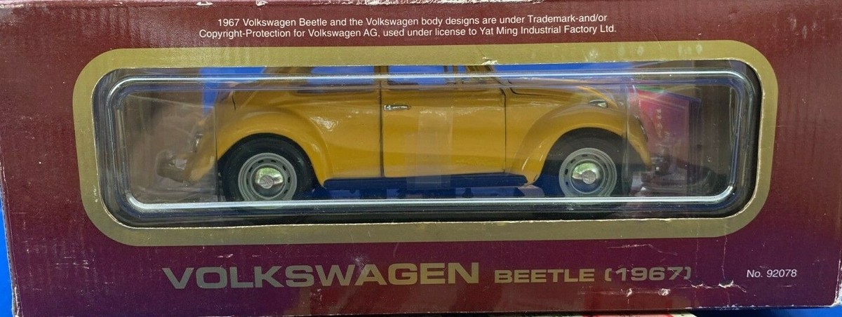 AVENDRE - 🟡 VW Coccinelle Beetle 1967 – Road Tough 1/18 - Collection
