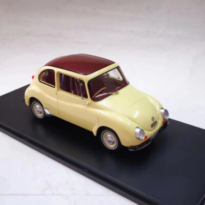 EBBRO 1/18 SUBARU 360 Yellow RESIN 1958 limited edition