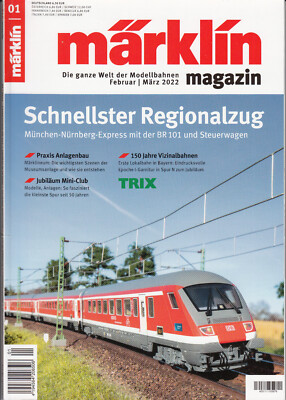 Auswahl Märklin Magazin Hefte 2022