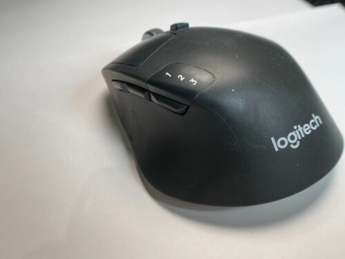 Logitech M720 Triathlon Multi-Device Wireless Mouse -Black- Tested/Works IN6205 - Picture 2 of 5
