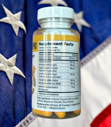 PHYSIOFLEX PRO Joint Support Supplement 60ct - 1 Month Supply! - Picture 2 of 4
