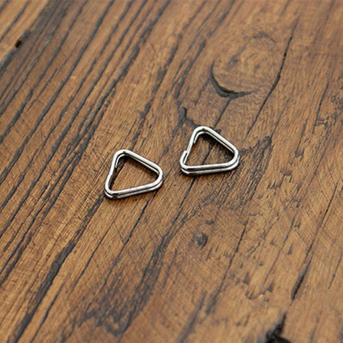 Kood 2 x Triangular Split Rings (pair) for Camera Straps D-Ring Connectors Sony - Picture 2 of 3