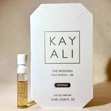 Kayali The Wedding Silk Santal 36 Eau de Parfum EDP Sample Spray .05oz, 1.5ml