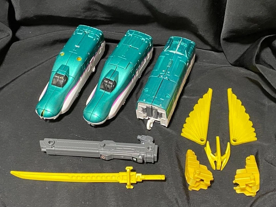 Robo deformado Pla-rail Shinkansen SHINKALION DXS101 E5 Hayabusa MkII usado en caja Foto 4 de 4