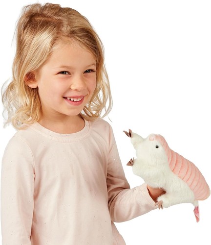 Folkmanis Pink Fairy Armadillo Finger Puppet - Picture 8 of 8