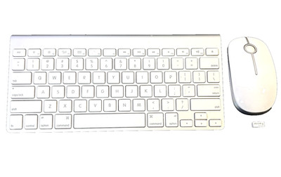 Apple A1314 Wireless Bluetooth Keyboard & Jelly Comb MS001 Mouse Combo