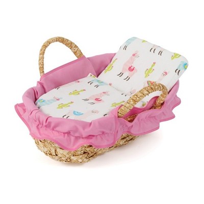 Bayer Chic 2000 Puppentragetasche mit Kissengarnitur 40 cm Lama NEU