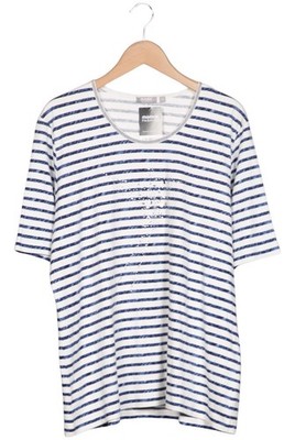 RABE T-Shirt Damen Shirt Kurzärmliges Oberteil Gr. EU 48 Baumwolle M... #pow3gus