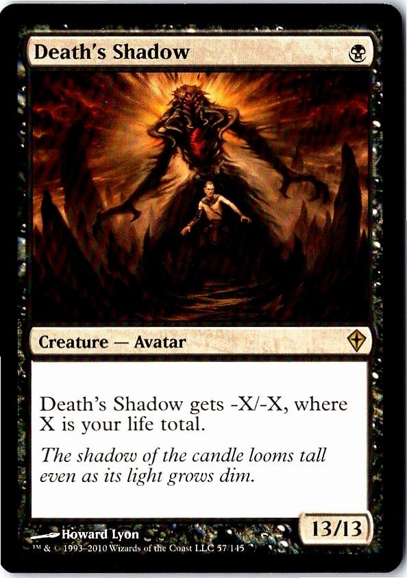Death's Shadow 57 Worldwake Magic: The Gathering