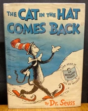  THE CAT IN THE HAT COMES BACK! By Dr. Seuss !st Edition Hardcover in DJ