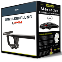 Starre AnhäNgerkupplung für Mercedes C-Klasse Limousine 07- W204 Imiola Hak-Pol