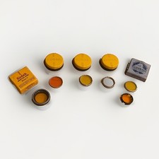 Vintage Mixed Lot of 6 KODAK SERIES V  VI Lens Filters  Adapter Rings