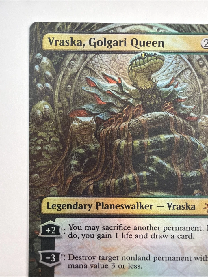 Vraska, Golgari Queen (1702) (Rainbow Foil) Secret Lair Drop Foil - Image 2 of 4